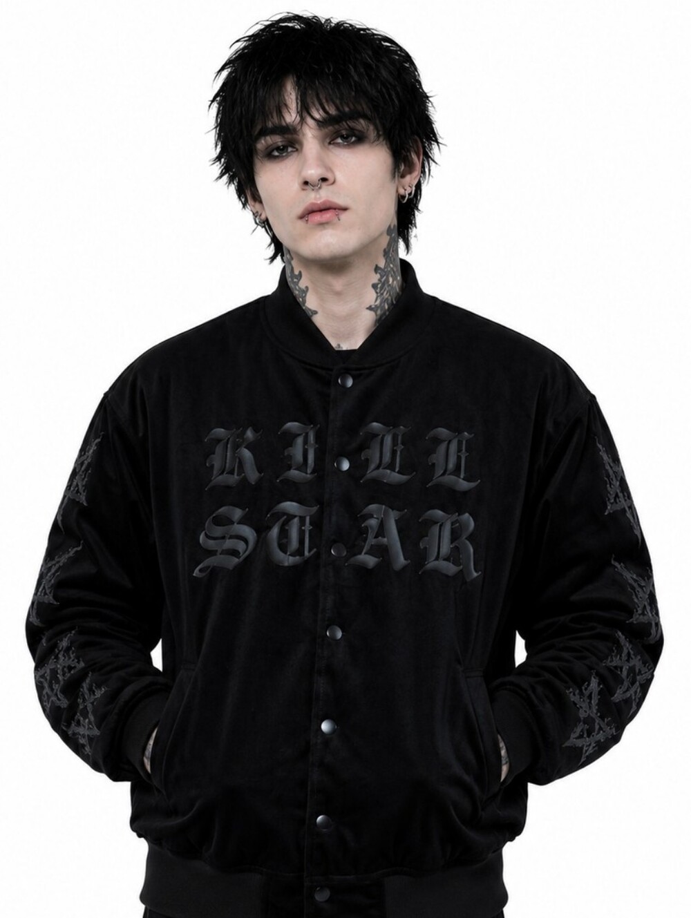 Killstar Night Terror Varsity Jacket [Men's]